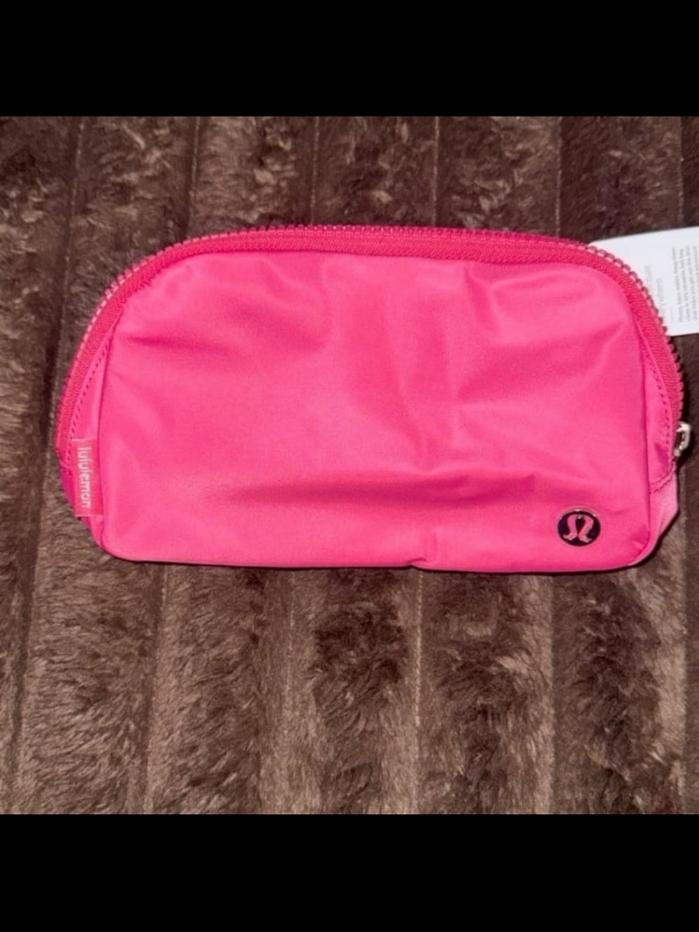 lululemon athletica Hot Pink Zip Pouch